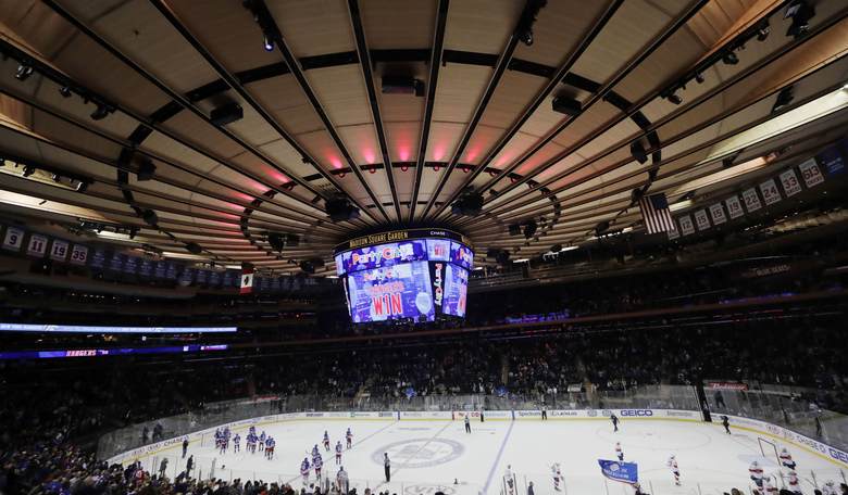 The Opening of Rangers-Devils Game Last Night Was Absolute Mayhem
