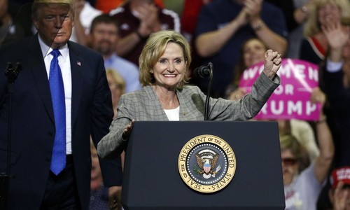 Democrats Can't Deal After Hyde-Smith Knocks It Out of the Park During Trump Mississippi Rally