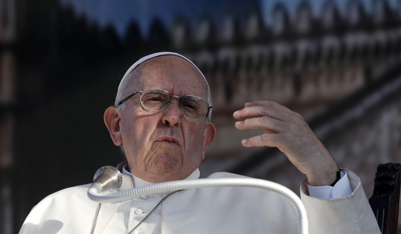 What Is in the Pope's Hand?