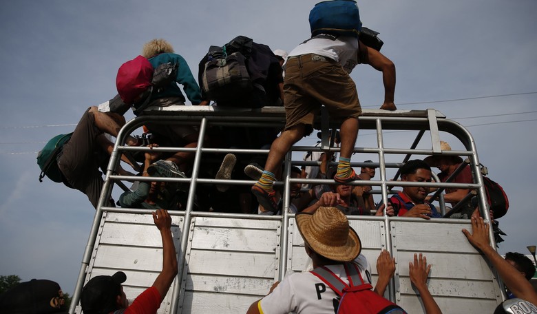 The Central American Caravan Is 'Taking a Break' After...