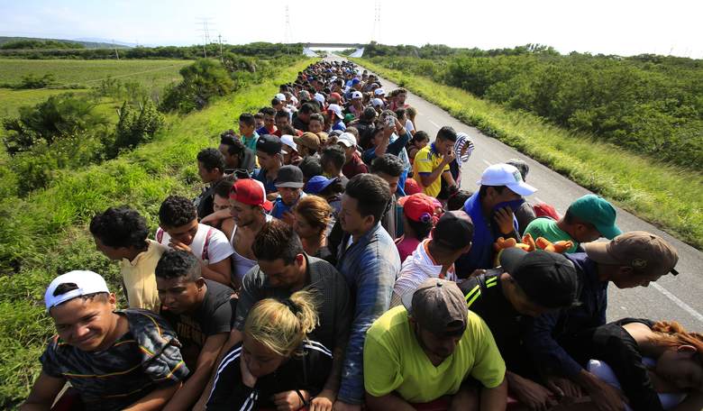 Armed Citizens Join the Front Lines to Help Prevent Caravan Riders From Entering the U.S.