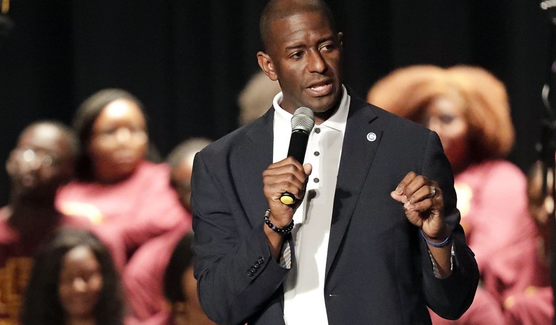 Gillum Responds to Trump Comment: 'Never Wrestle With a Pig'