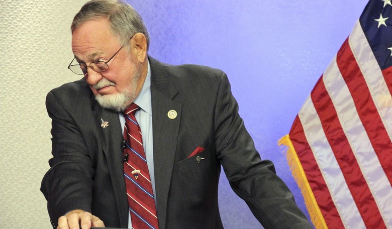 GOP Congressman Head-Butts Camera Instead of Answering Question