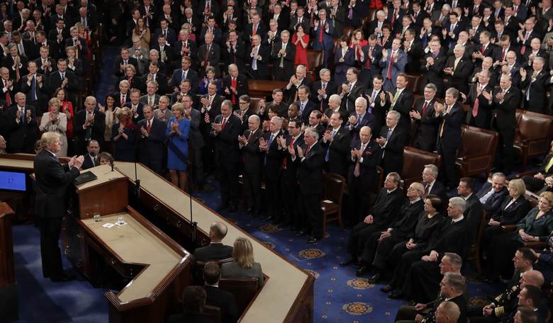 My Take on Two Presidential Addresses: 2001 vs. 2017