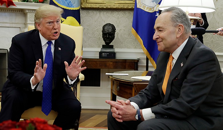 Trump Slams Schumer For Whining About the State of the Union Before It's Even Happened