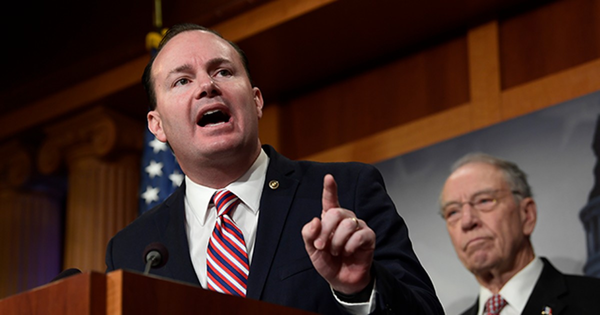 Sen. Lee Urges Senate to Formally Condemn Mob Violence