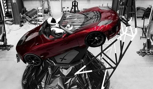 Elon Shows Off a Flying Car