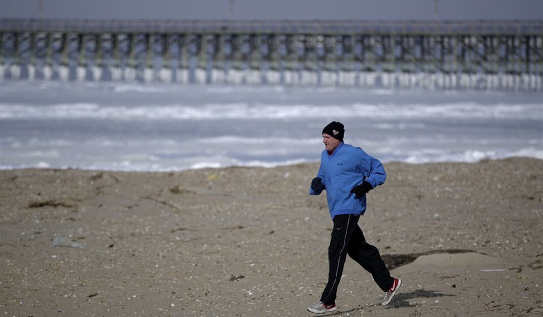 High Spirited New Jersey 'Youths' Enjoy Pre-Memorial Day Frolic at the Shore 