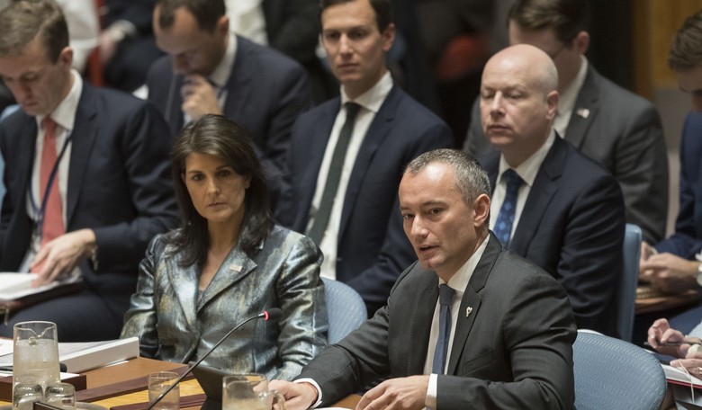 Haley Hits Back at Palestinian Official Who Told Her to Shut Up