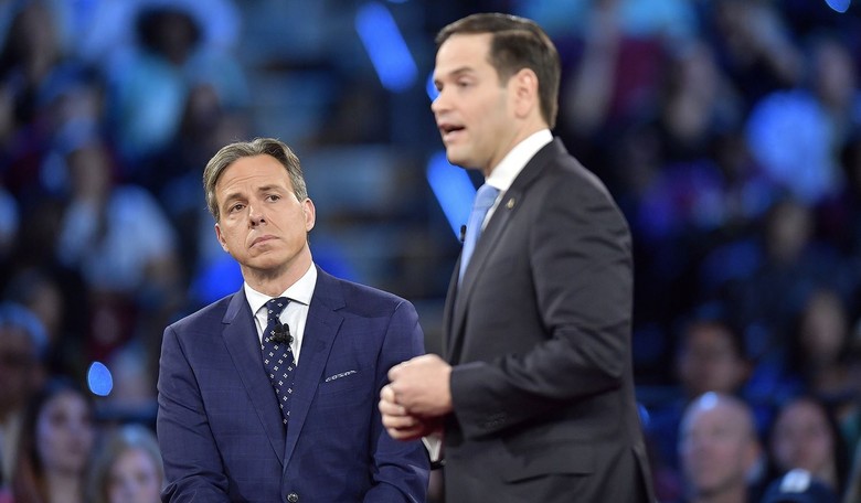 CNN Gives Rubio Props for 'Showing Up' to Gun Control Debate
