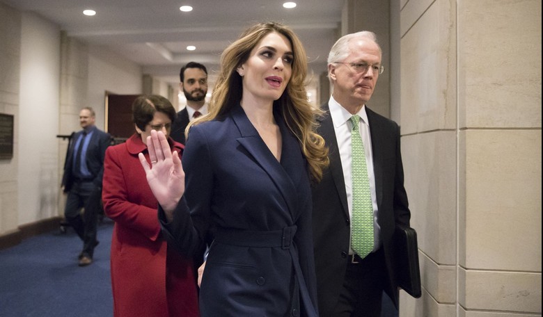 Democrats Hoping Hicks Will Give Them Something, Anything At All To Bring Down Trump In Next Week's Expected Testimony 