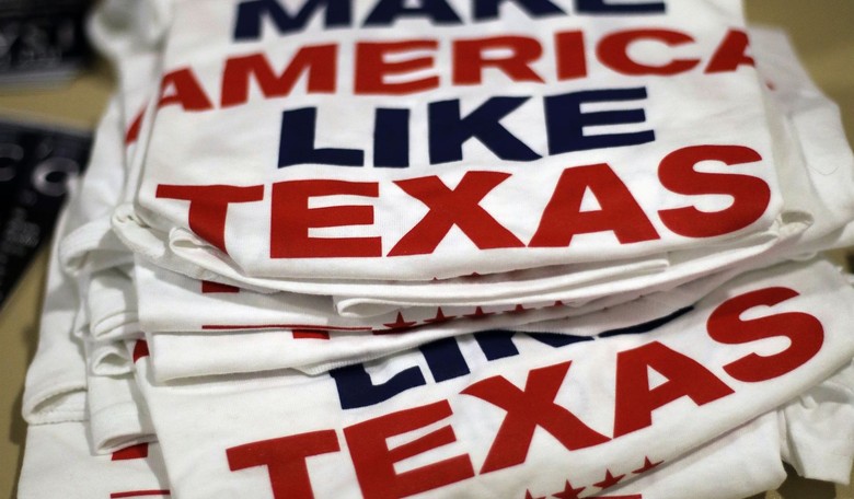Well, The Whole Notion Of Texas Turning Blue Got Shot To Hell Last Night 