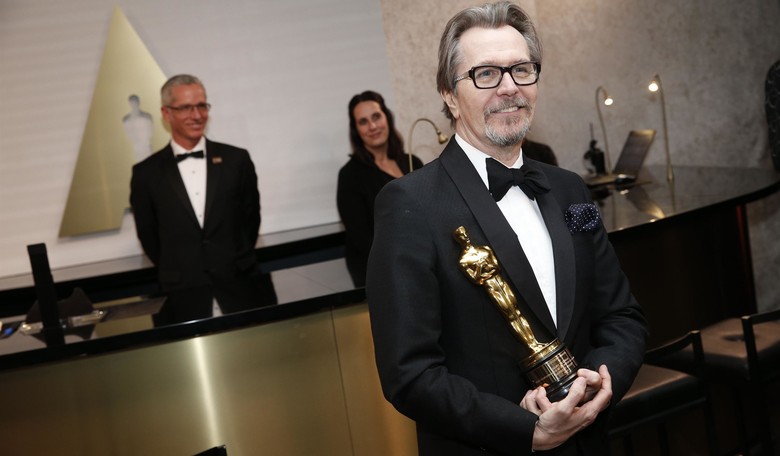 Gary Oldman Was Criticized for Thanking Winston Churchill in His Acceptance Speech
