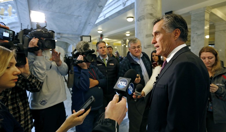 Mitt Romney Says He's More Conservative Than Trump on Immigration