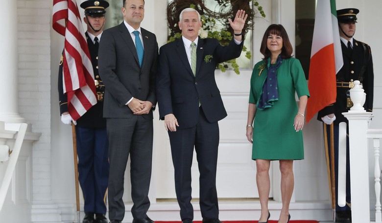 Here's How Vice President Mike Pence Celebrated St. Patrick's Day