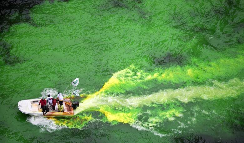 Some Greens Don't Like the Chicago River Being Dyed Green For St. Patrick's Day