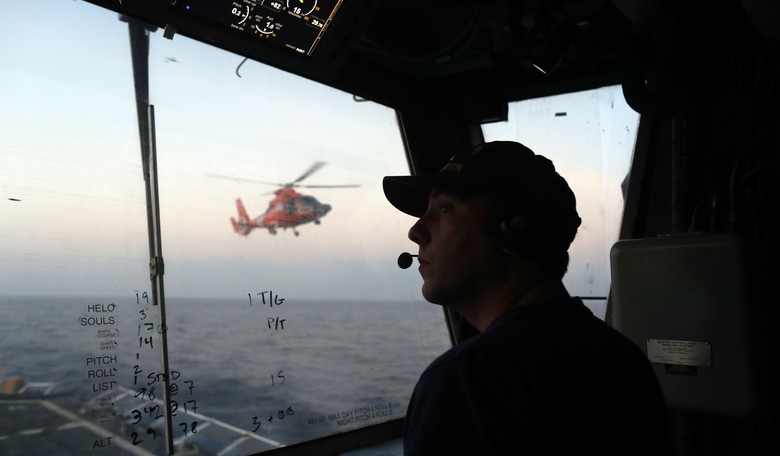 Video Shows Coast Guard Rescuing Man Clinging to a Cooler 30 Miles Off the Florida Coast