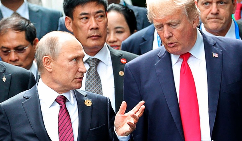 President Trump Slams Putin & Iran For Latest Chemical Attack