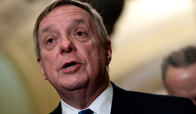 Dick Durbin Uses the Wrong Word in Response to Tim Scott Presser