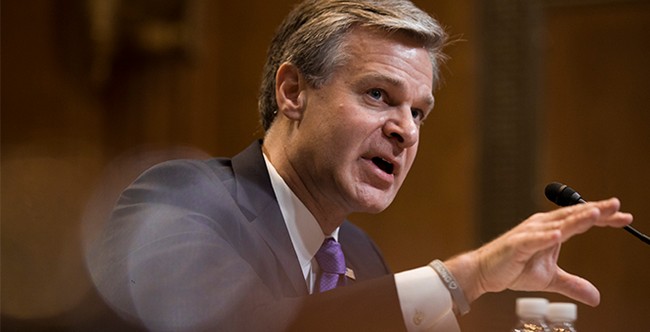 Watch What Happens When a Republican Questions Christopher Wray On FBI Informants At J6