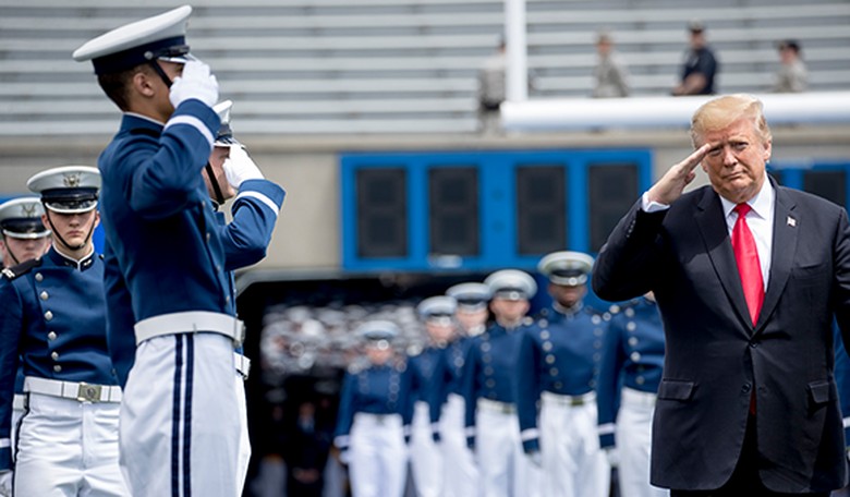 Trump Chooses Air Force Over Liberal Cronyism 