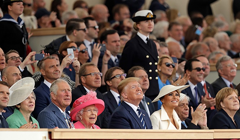Trump, World Leaders Commemorate 75th Anniversary of D-Day 