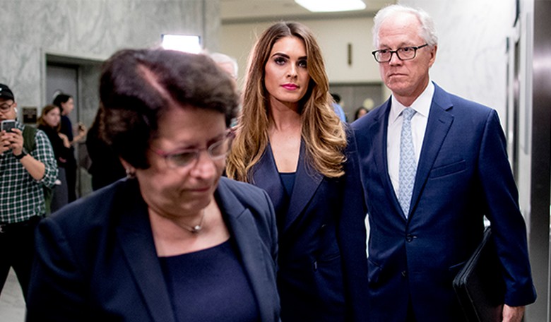 Democrats Angry Hope Hicks Didn't Answer Questions As They Waste Taxpayer Money On A Witch Hunt