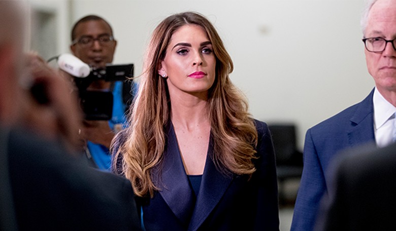 Disgusting: Slimy Democrats Were Taking Photos of Hope Hicks During Her Testimony 