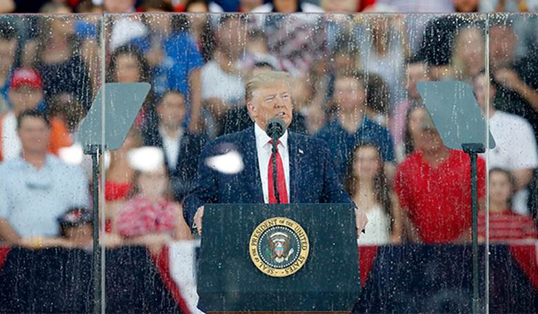 Popcorn: CNN Fumed Over Trump’s Fourth of July Speech