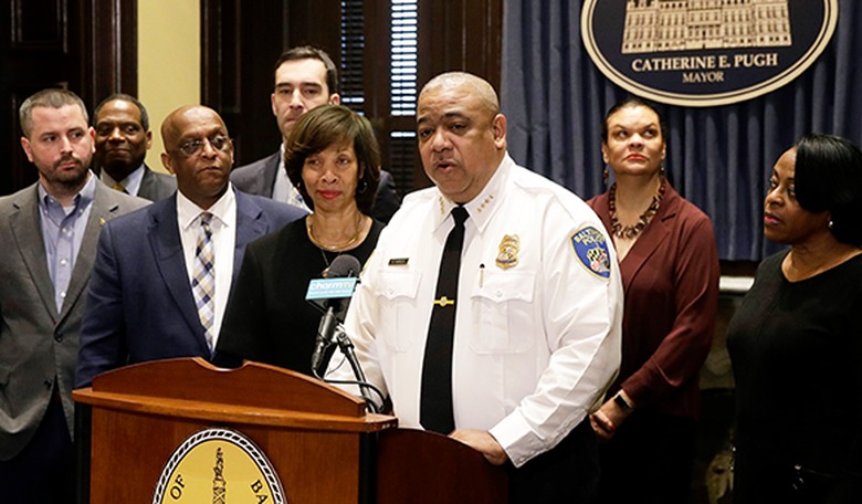 Baltimore Police Sergeant On Life Support After Being Shot Thursday Afternoon
