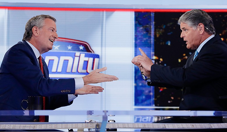 Bill de Blasio Is First 2020 Dem to Accept Hannity's Interview Invite. Here's How it Went.