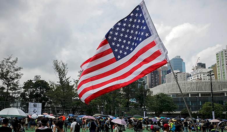 Flying the Flag Is a Secret Trump Handshake