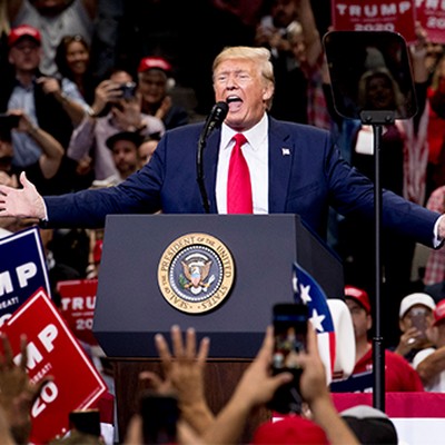 Here's the Reason Why a Canadian News Outlet Got Booted From Trump's Midterm Convention. 