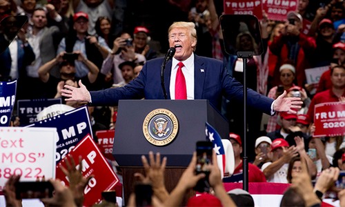 Here's the Reason Why a Canadian News Outlet Got Booted From Trump's Midterm Convention. 