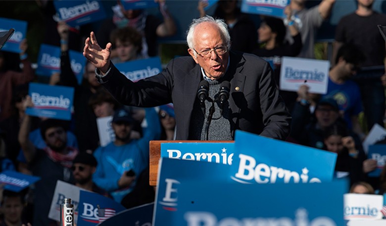 Bernie Swings and Misses, Argues 'Extremists' Behind California Recall 