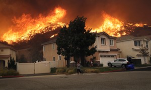 Another Wildfire Starts Up in Orange County