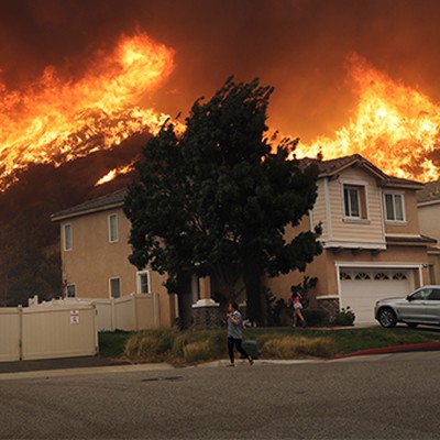 Another Wildfire Starts Up in Orange County