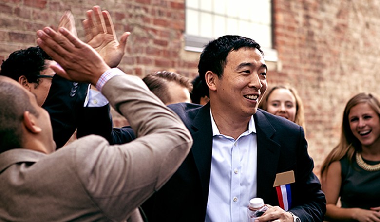 Andrew Yang Will Give A Twitter User 1,000 A Month to Push His Universal Basic Income Proposal 