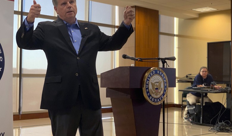Doug Jones Skirts Question on Late-Term Abortion Vote