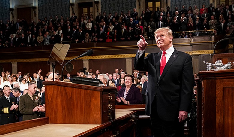 Trump's Surprisingly Reflective and Disciplined State of the Union