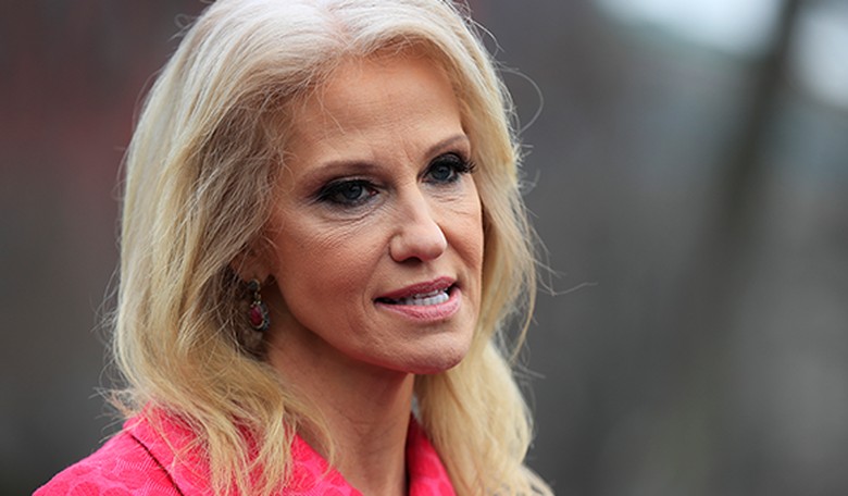 Watch Kellyanne Conway Slap Down Publisher of Anti-Trump Rag