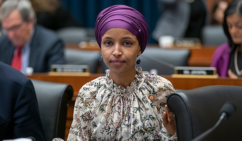 Omar Suggests President Bush Was 'Downplaying the Terror Attack' in Bullhorn Speech