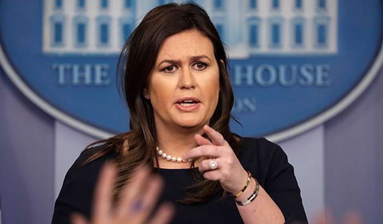 Sarah Sanders Spars With the Press: Ask Democrats Whether or Not They Hate Jews 