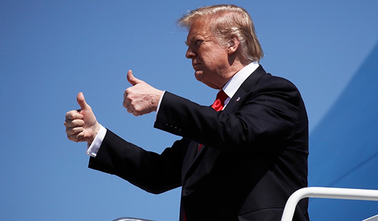 President Trump's Approval Rating Just Climbed to a New High 