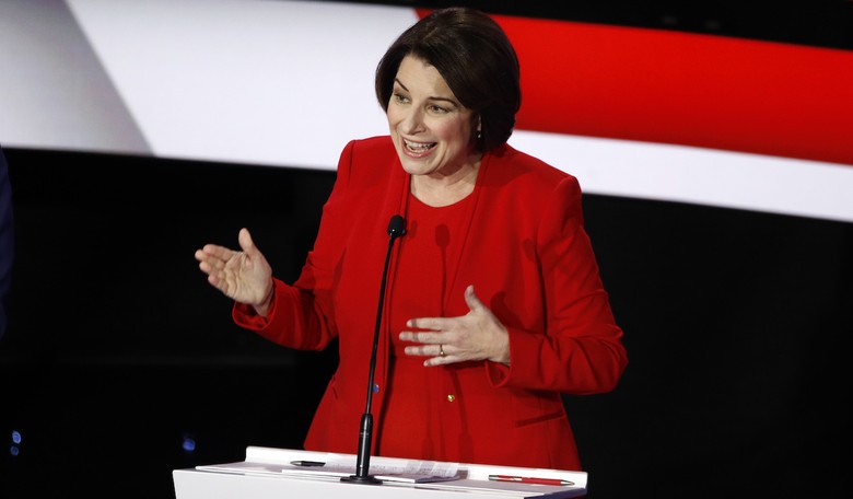 Amy Klobuchar Says Its 'Offensive' for Republicans to Criticize Biden's SCOTUS Pick as 'Far-Left' 