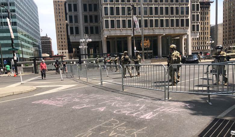 'Nobody Takes America': Philly Woman Shuts Down Protestors Outside City Hall