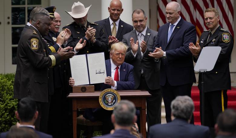 Trump a Voice of Reason on Police Reform 