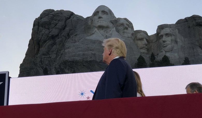 President Trump Gives Tribute to America From Mount Rushmore on the Eve of Independence Day 