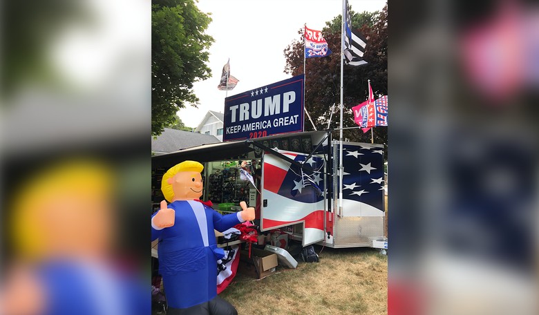 'A Sight I Thought I'd Never See' -- Trump Campaign Hits the Road in Nevada