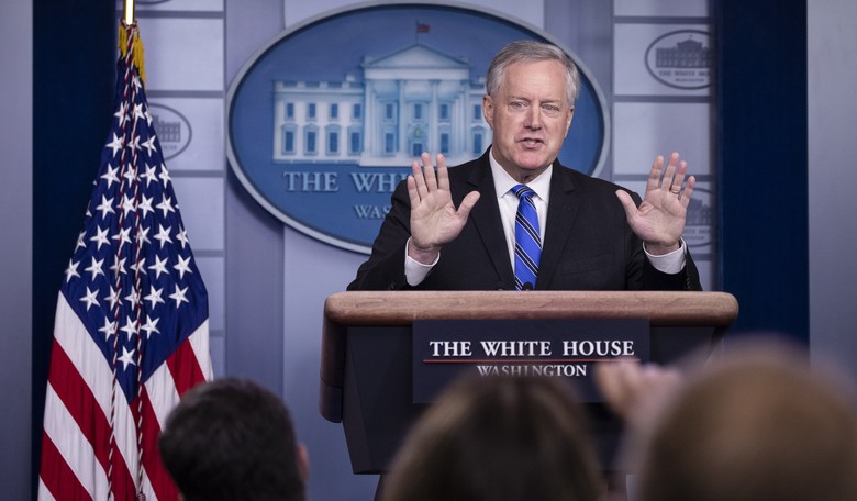 WH Chief of Staff Mark Meadows Tests Positive for Coronavirus